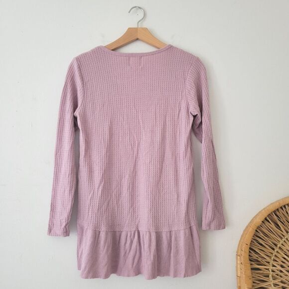 Purple Thermal Top Ruffle S - Picture 7 of 7